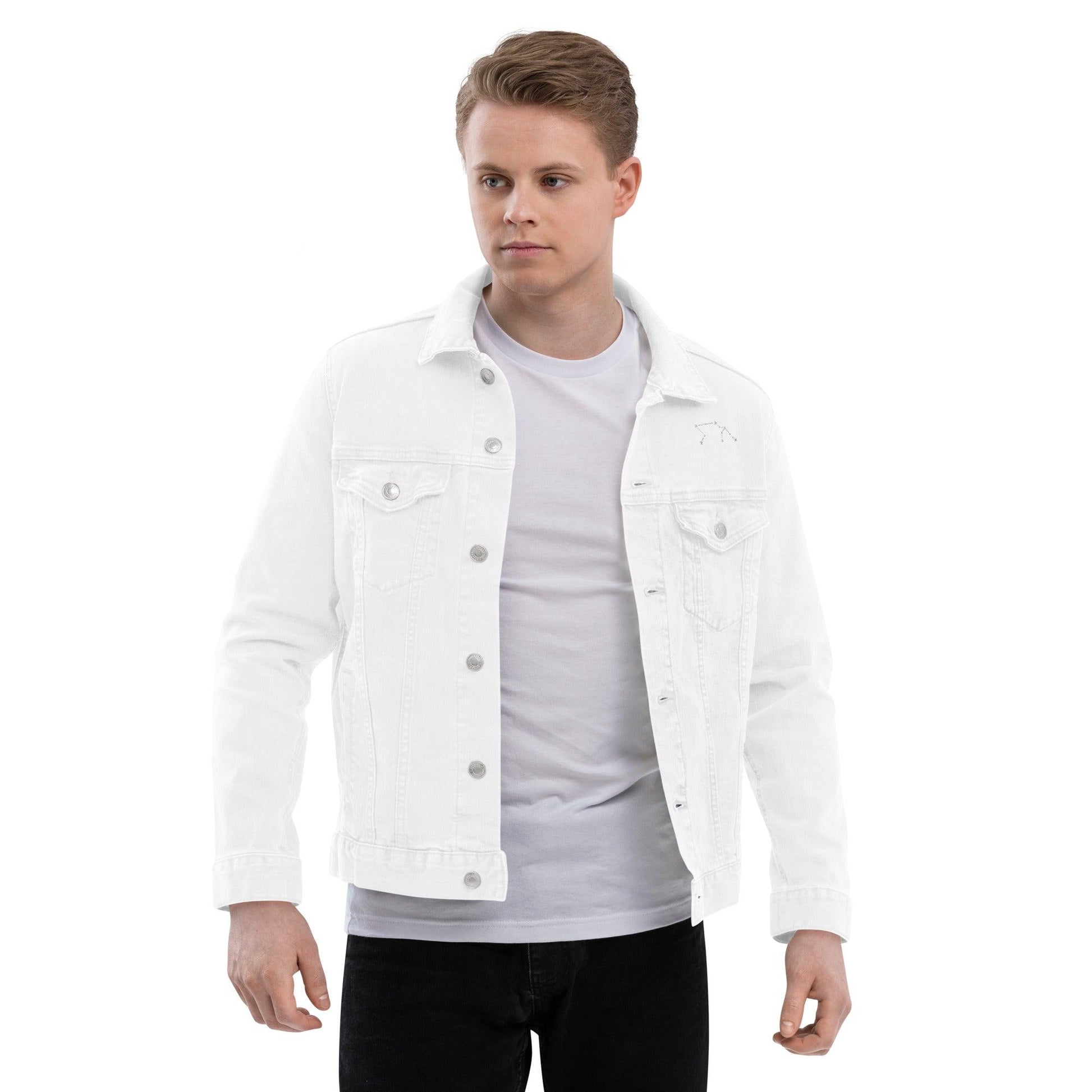 Sternzeichen Sternbild Wassermann Jeansjacke Jeansjacke 89.99 Jeansjacke, Sternbild, Sternzeichen, Wassermann JLR Design