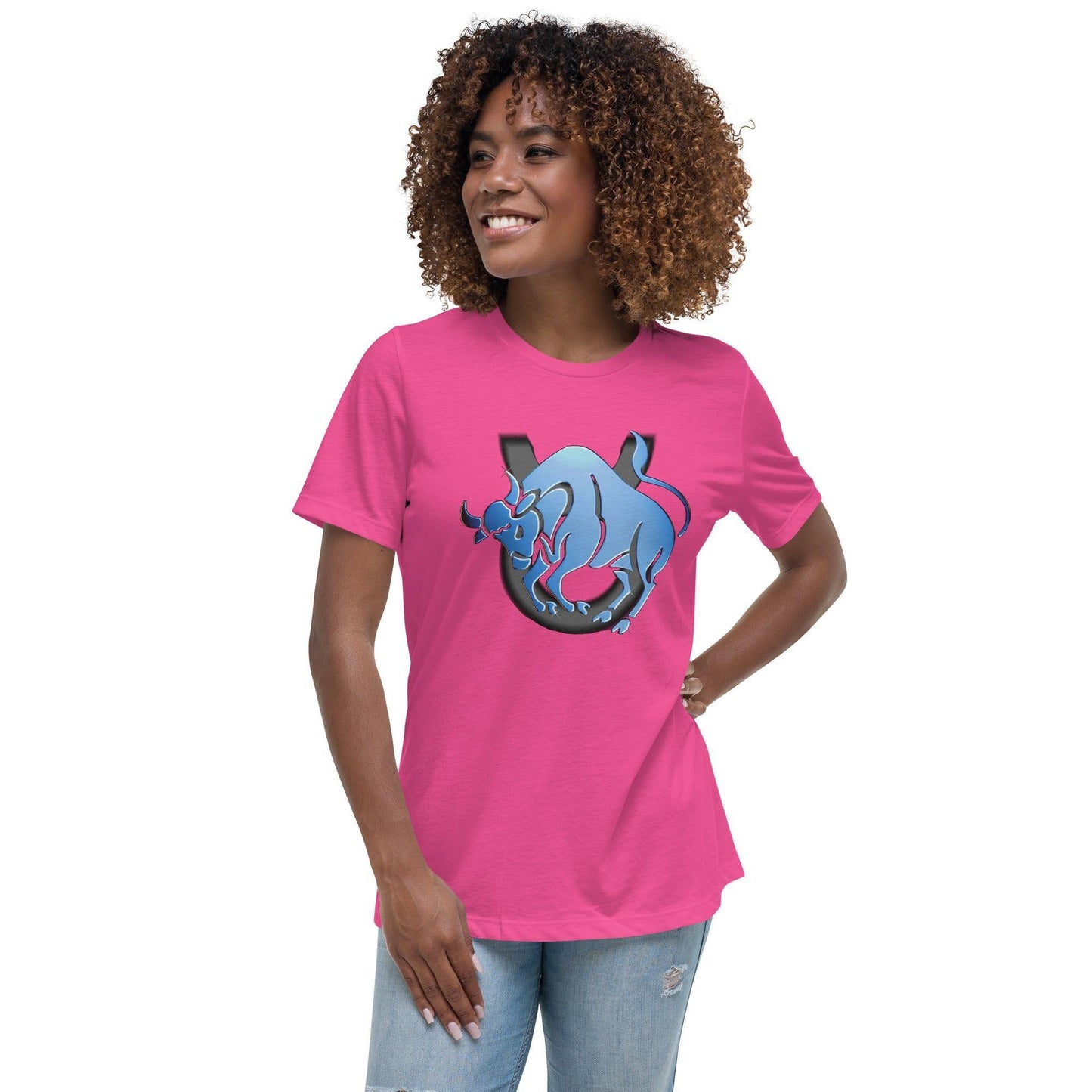 Sternzeichen Stier Damen-T-Shirt T-Shirt 36.99 Damen, Sternzeichen, Stier, T-Shirt JLR Design