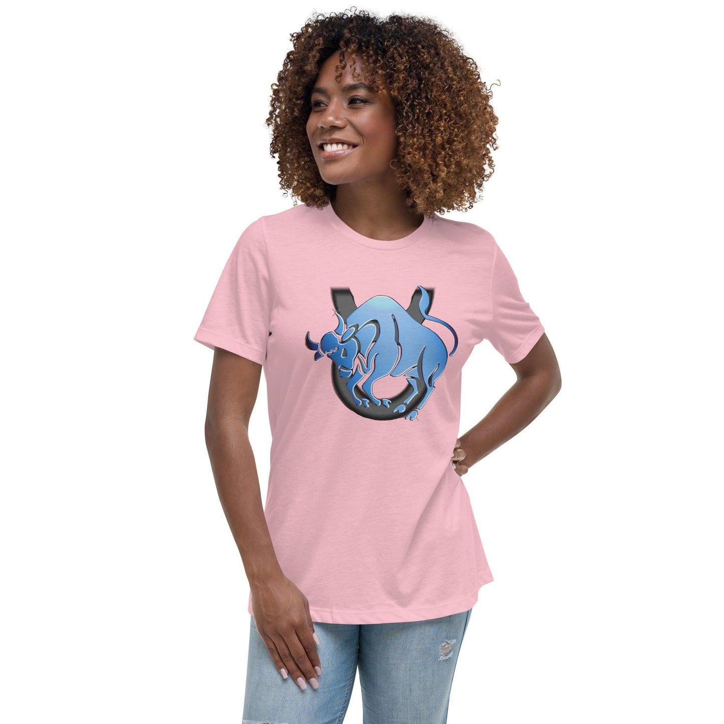 Sternzeichen Stier Damen-T-Shirt T-Shirt JLR Design