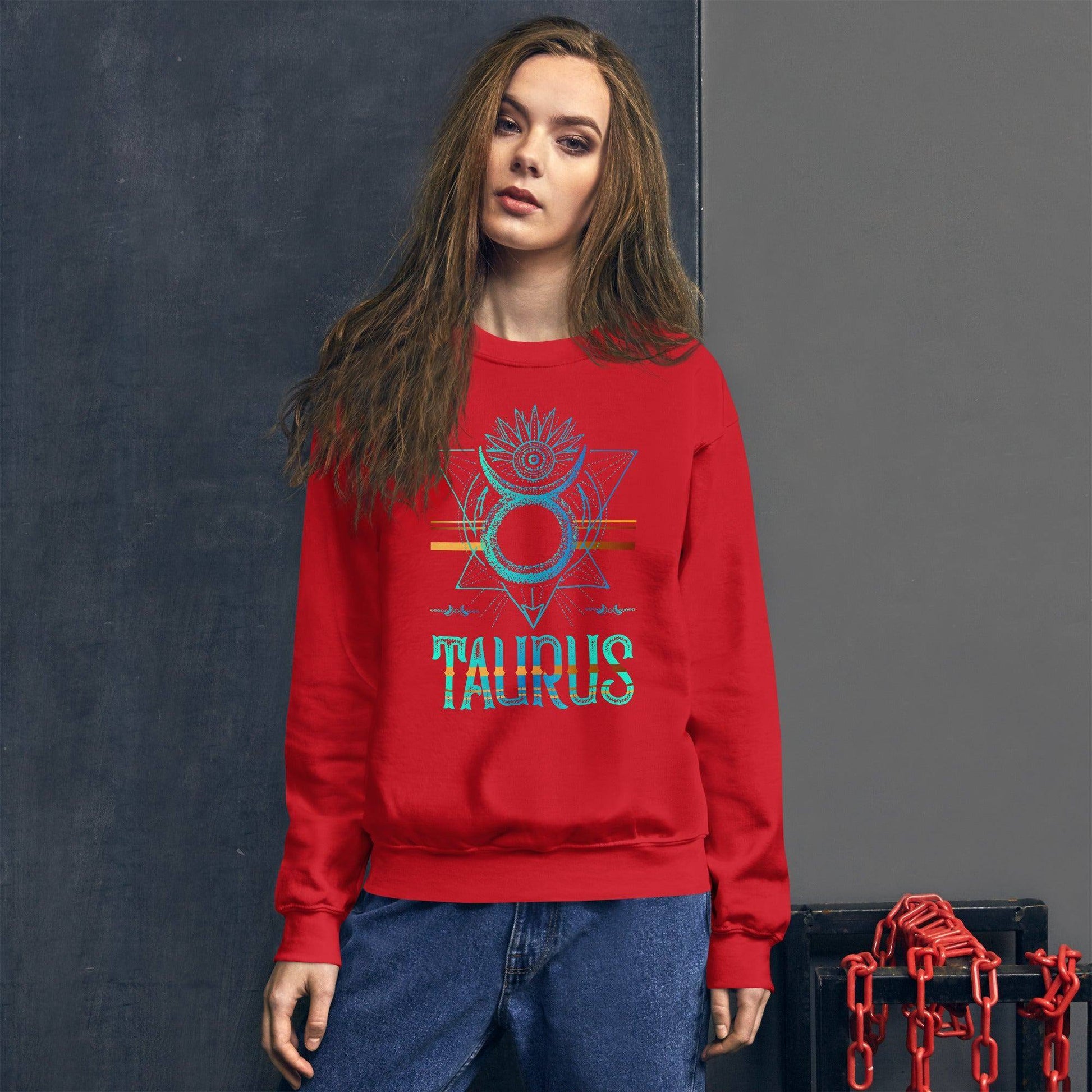 Sternzeichen Stier Unisex Pullover Pullover JLR Design