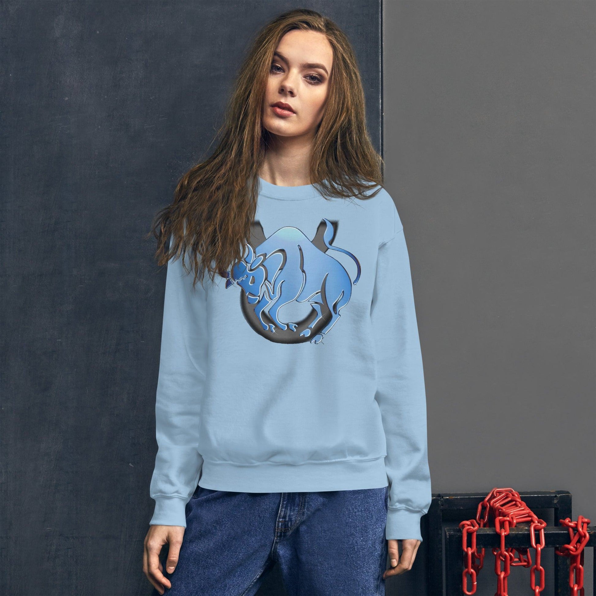 Sternzeichen Stier Unisex Pullover Pullover JLR Design