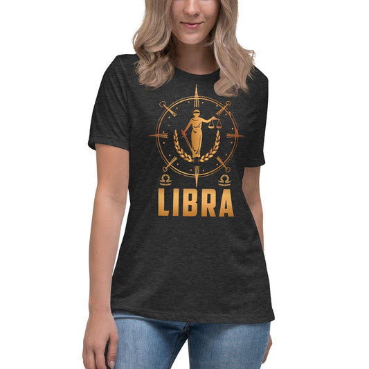 Sternzeichen Waage Damen-T-Shirt T-Shirt 36.99 Damen, Libra, Sternzeichen, T-Shirt JLR Design