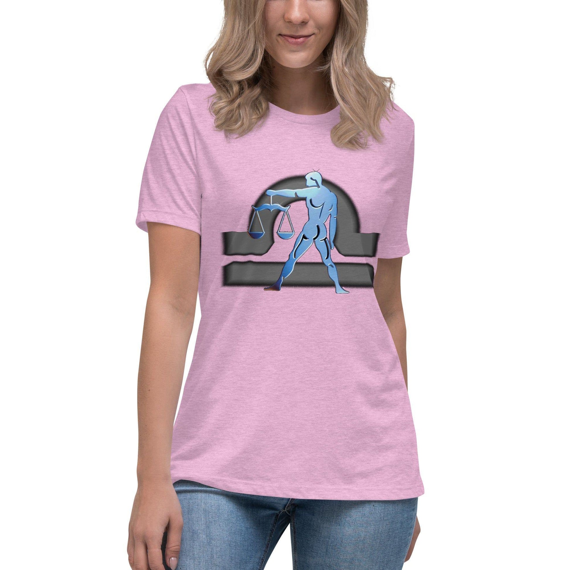 Sternzeichen Waage Damen-T-Shirt T-Shirt JLR Design