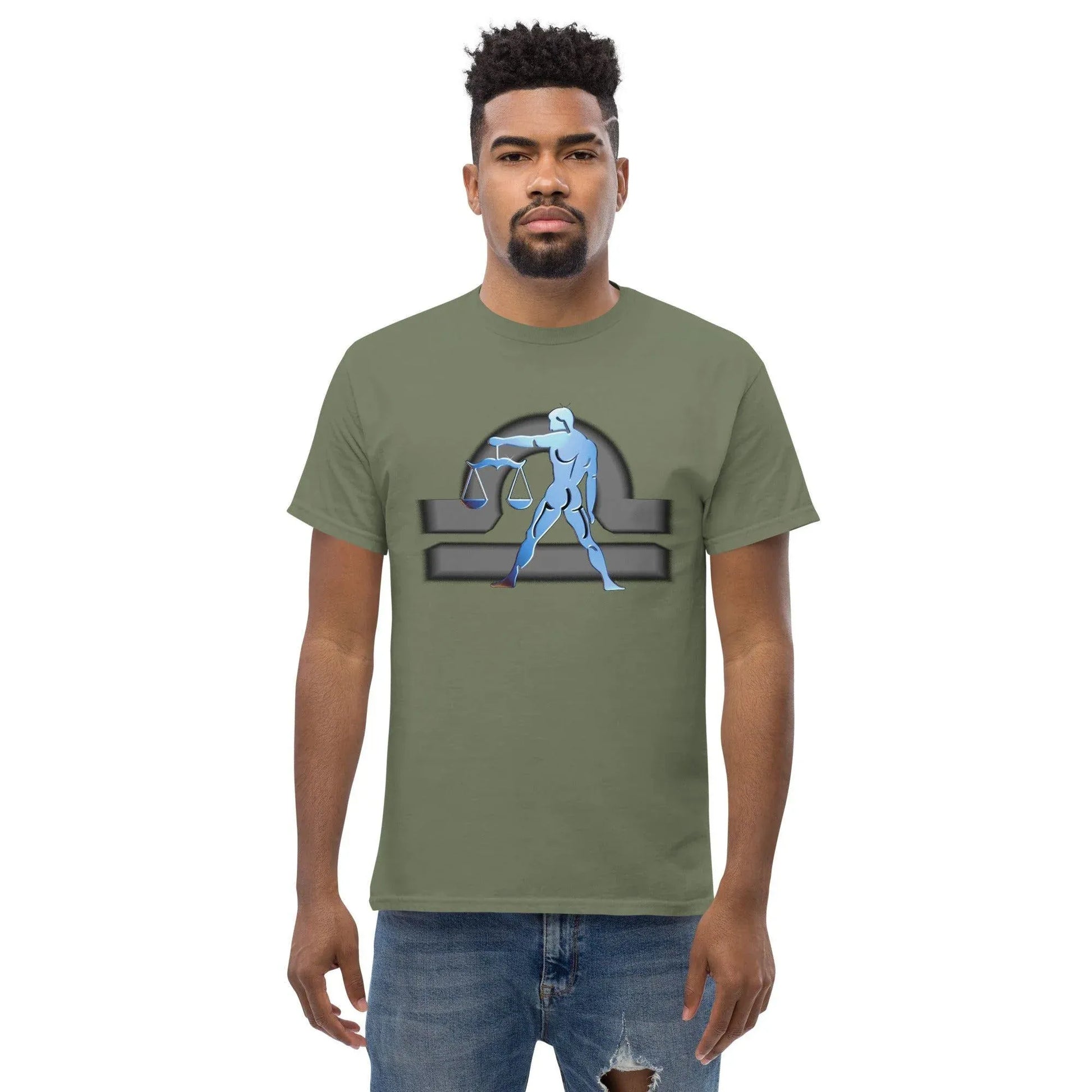 Sternzeichen Waage Herren T-Shirt T-Shirt JLR Design