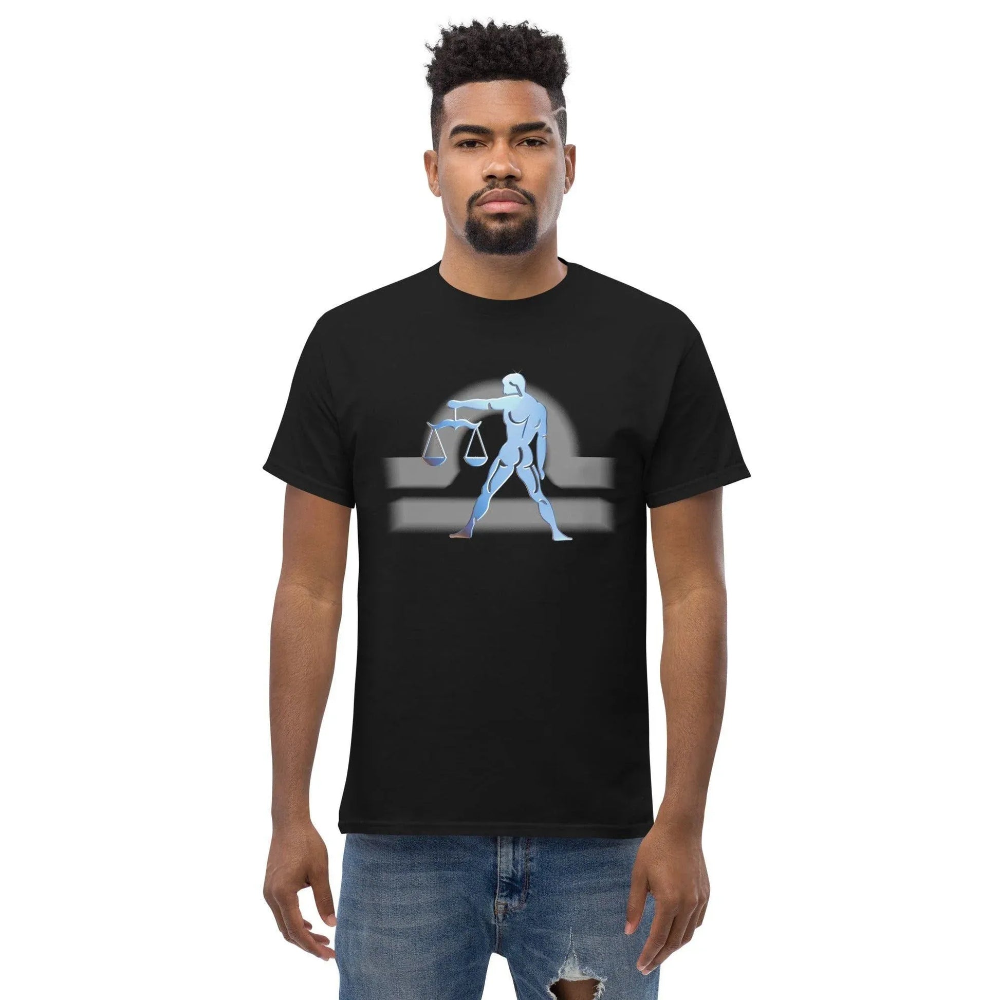 Sternzeichen Waage Herren T-Shirt T-Shirt JLR Design