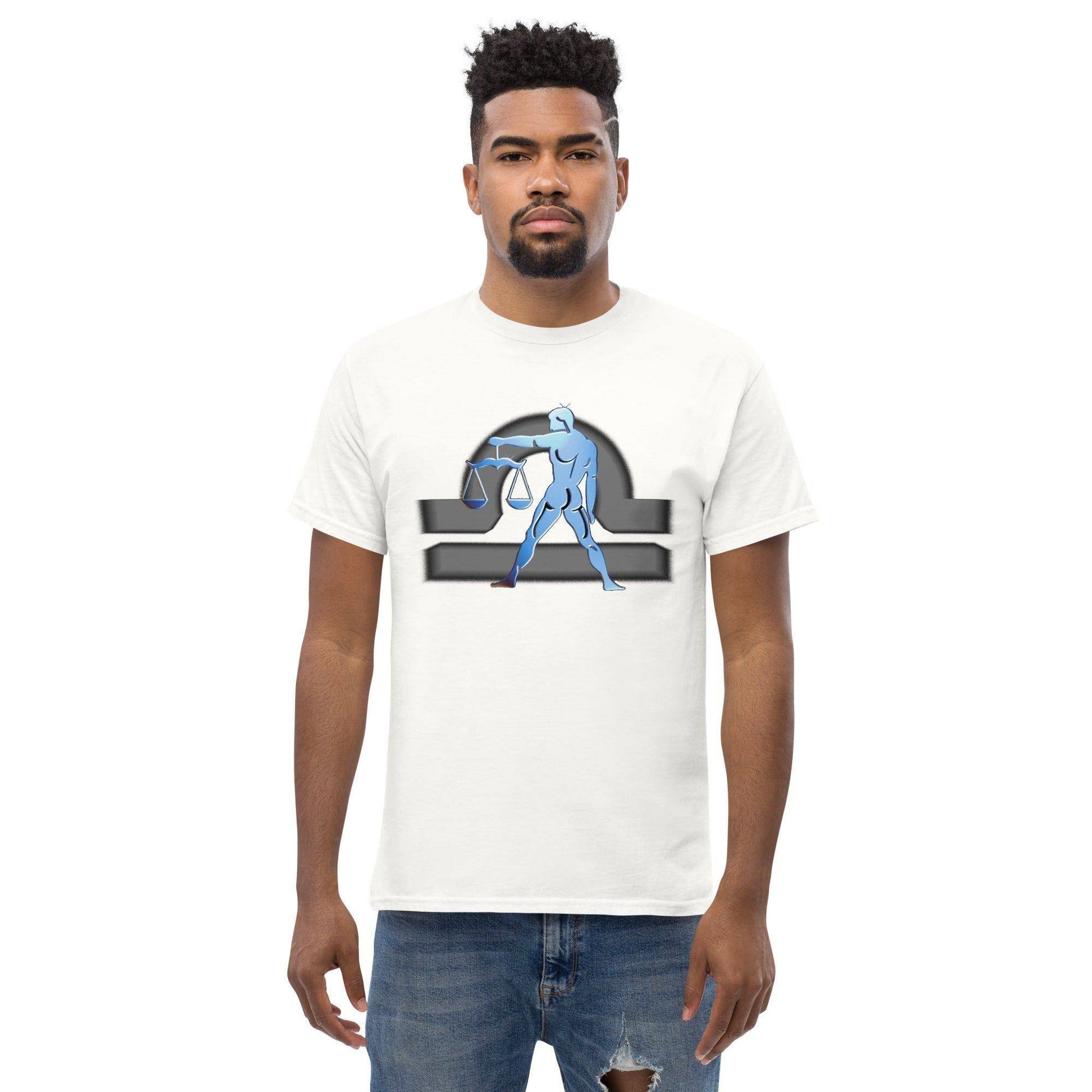 sternzeichen-waage-herren-t-shirt-t-shirt-jlr-design-41626 - JLR Design