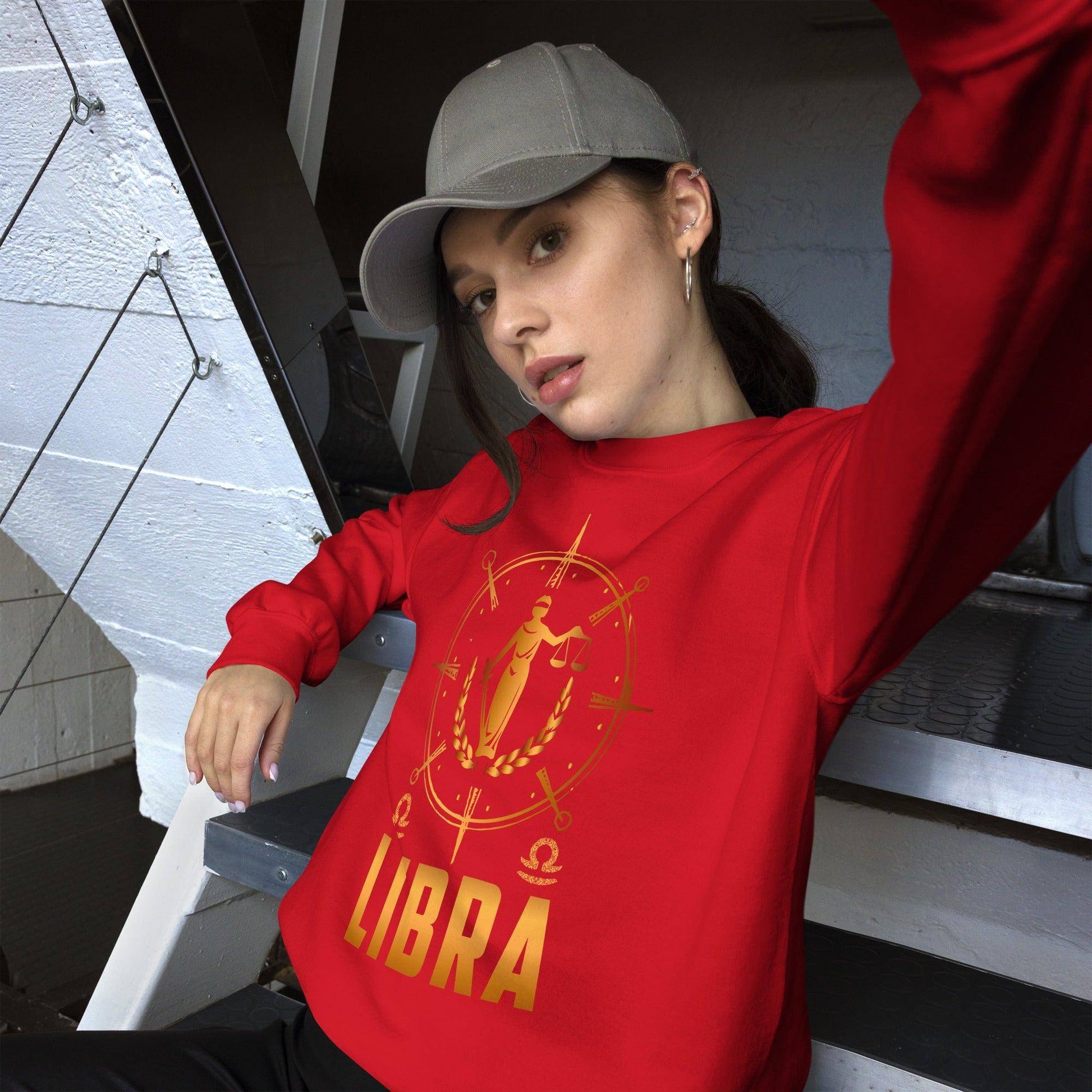 Sternzeichen Waage Unisex Pullover Pullover JLR Design