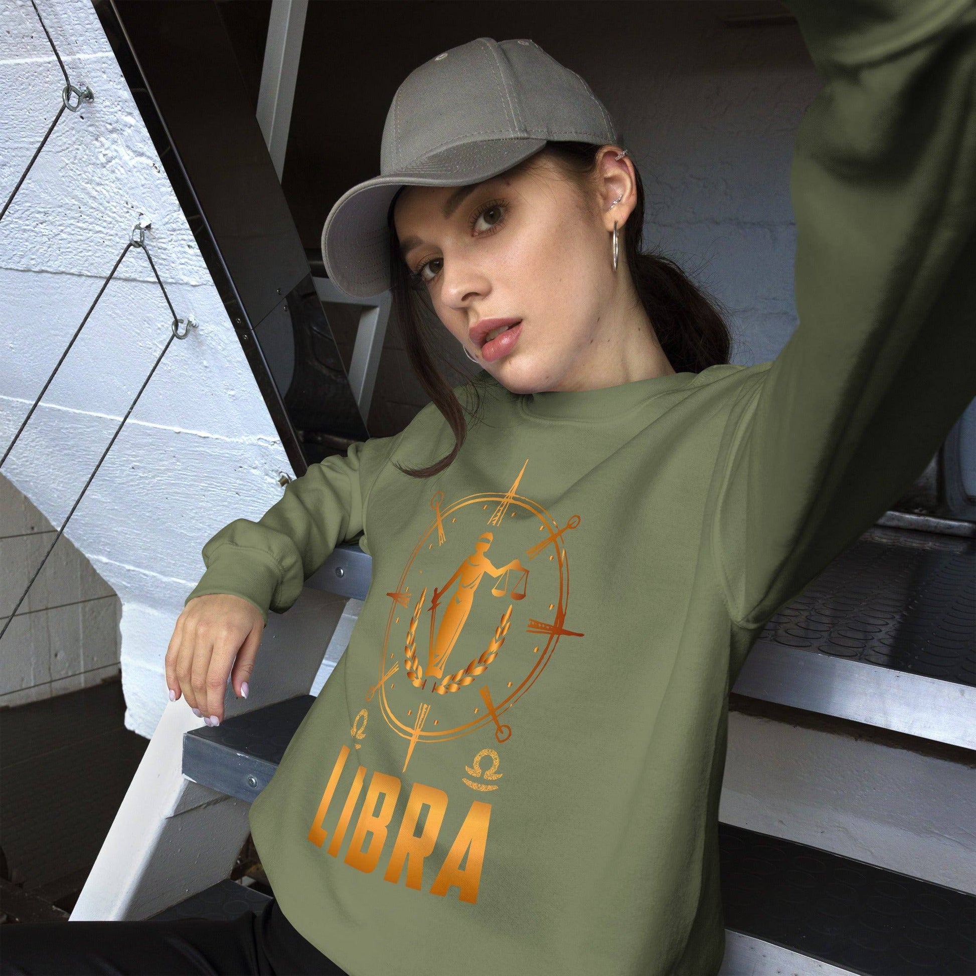 sternzeichen-waage-unisex-pullover-pullover-jlr-design-20811 - JLR Design