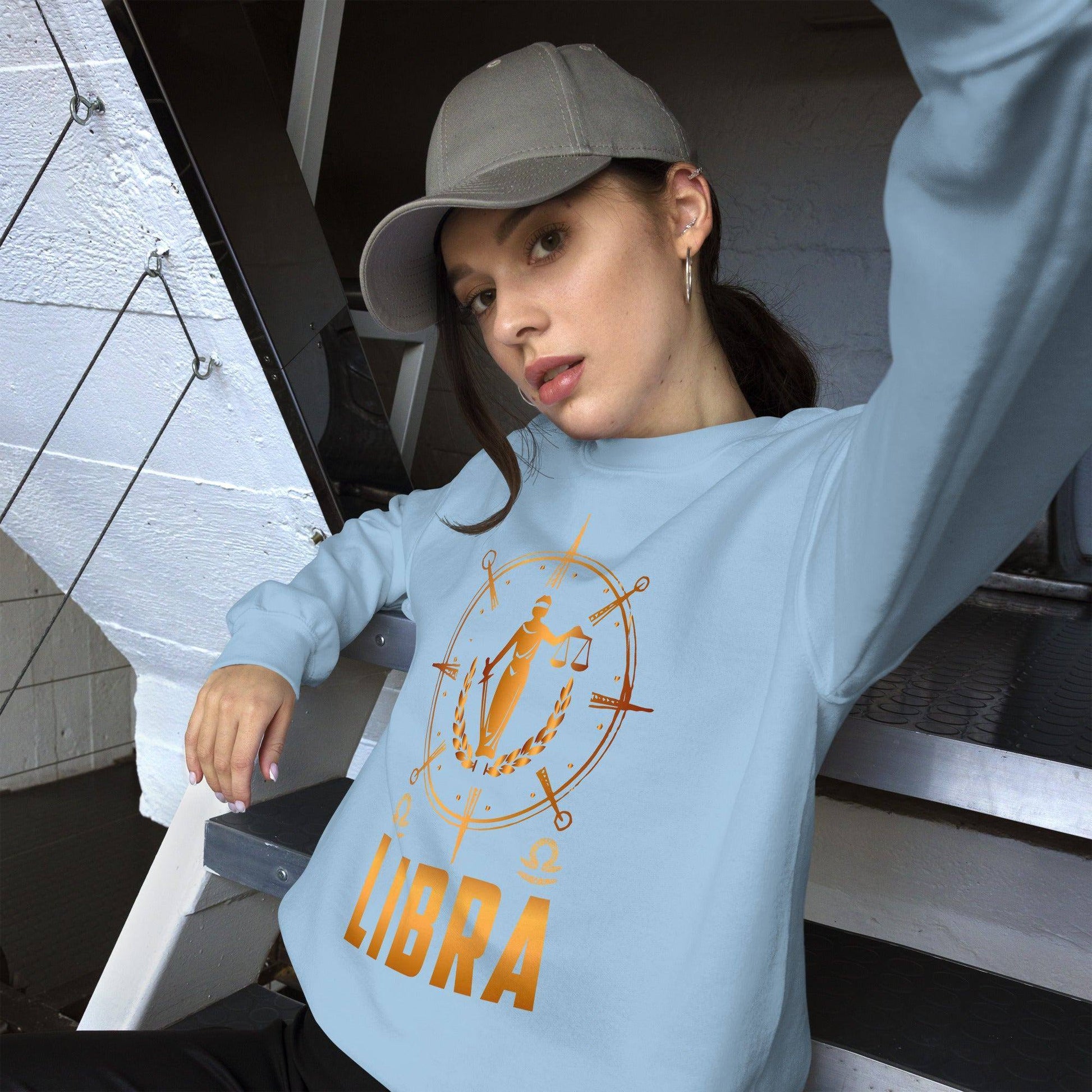 sternzeichen-waage-unisex-pullover-pullover-jlr-design-91613 - JLR Design