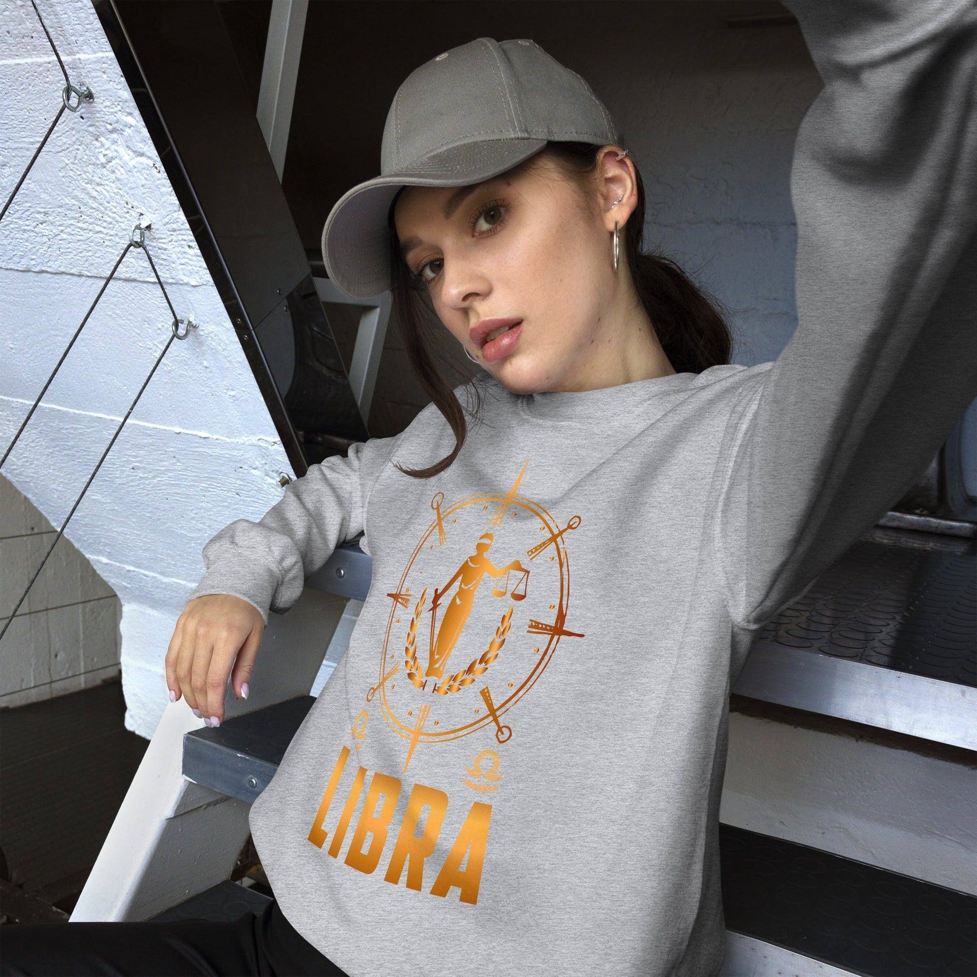 sternzeichen-waage-unisex-pullover-pullover-jlr-design-53993 - JLR Design