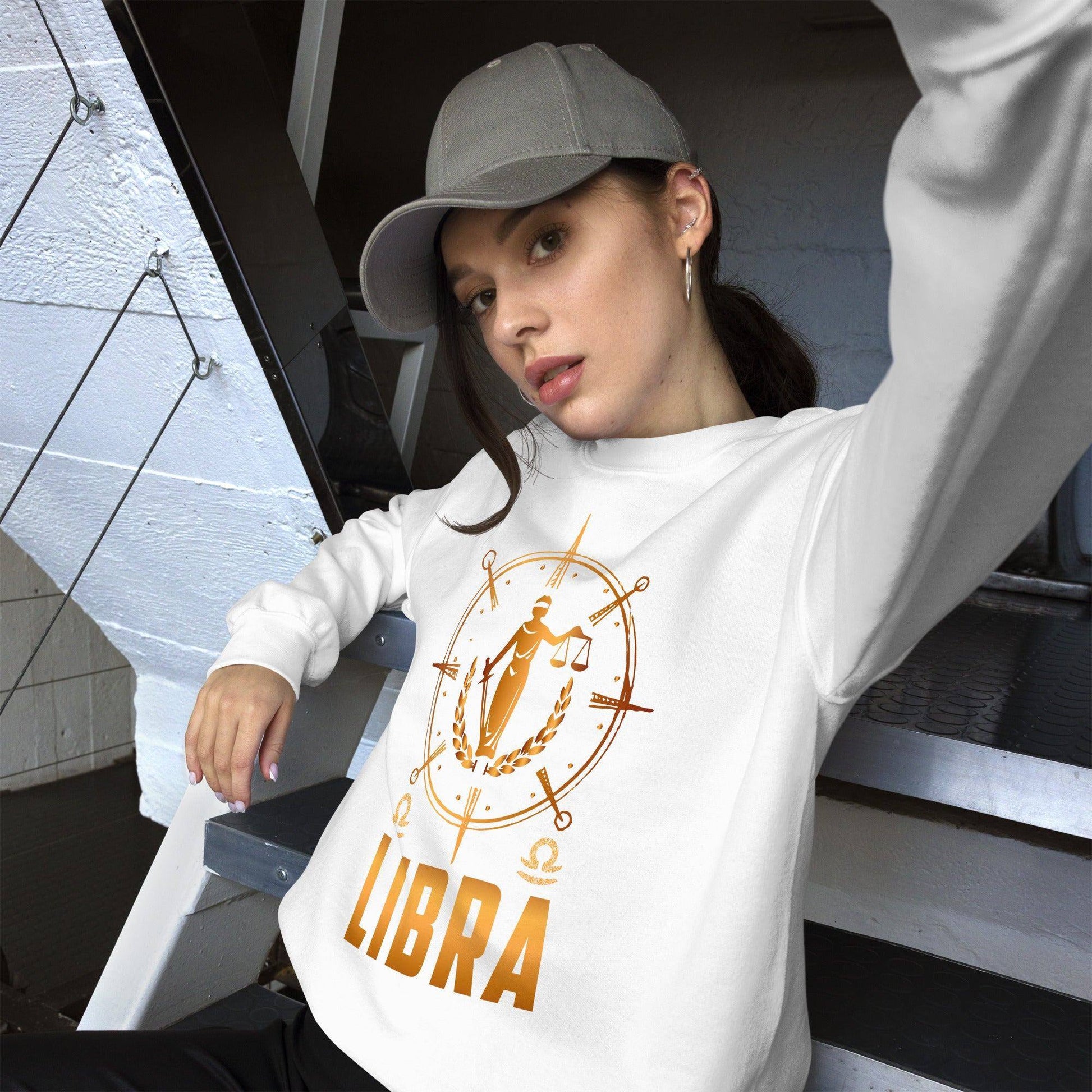 Sternzeichen Waage Unisex Pullover Pullover JLR Design