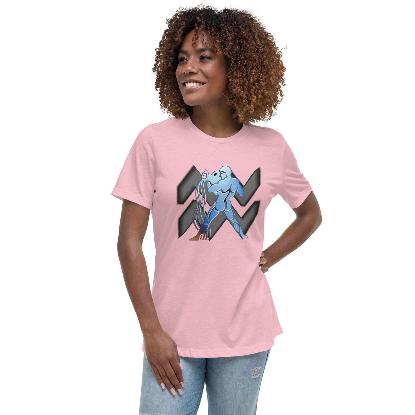 Sternzeichen Wassermann Damen-T-Shirt T-Shirt 36.99 Damen, Sternzeichen, T-Shirt, Wassermann JLR Design