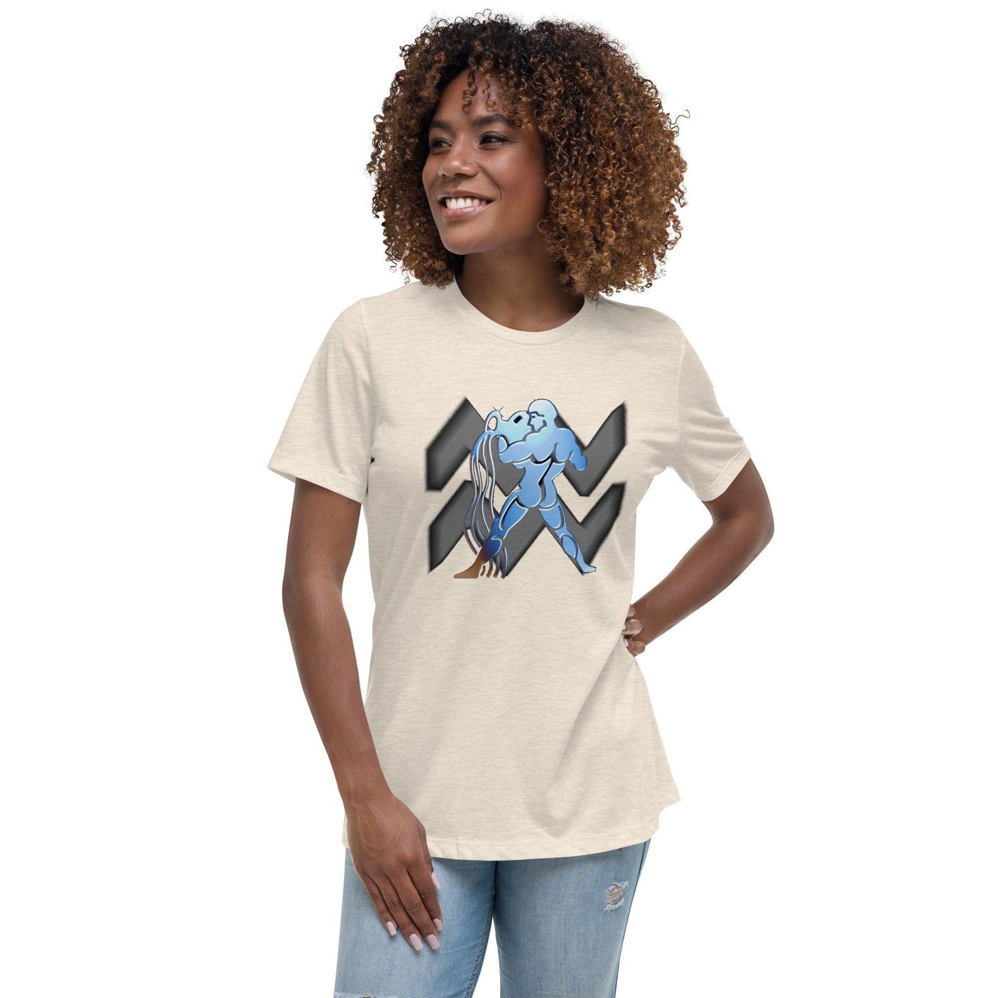 Sternzeichen Wassermann Damen-T-Shirt T-Shirt 36.99 Damen, Sternzeichen, T-Shirt, Wassermann JLR Design