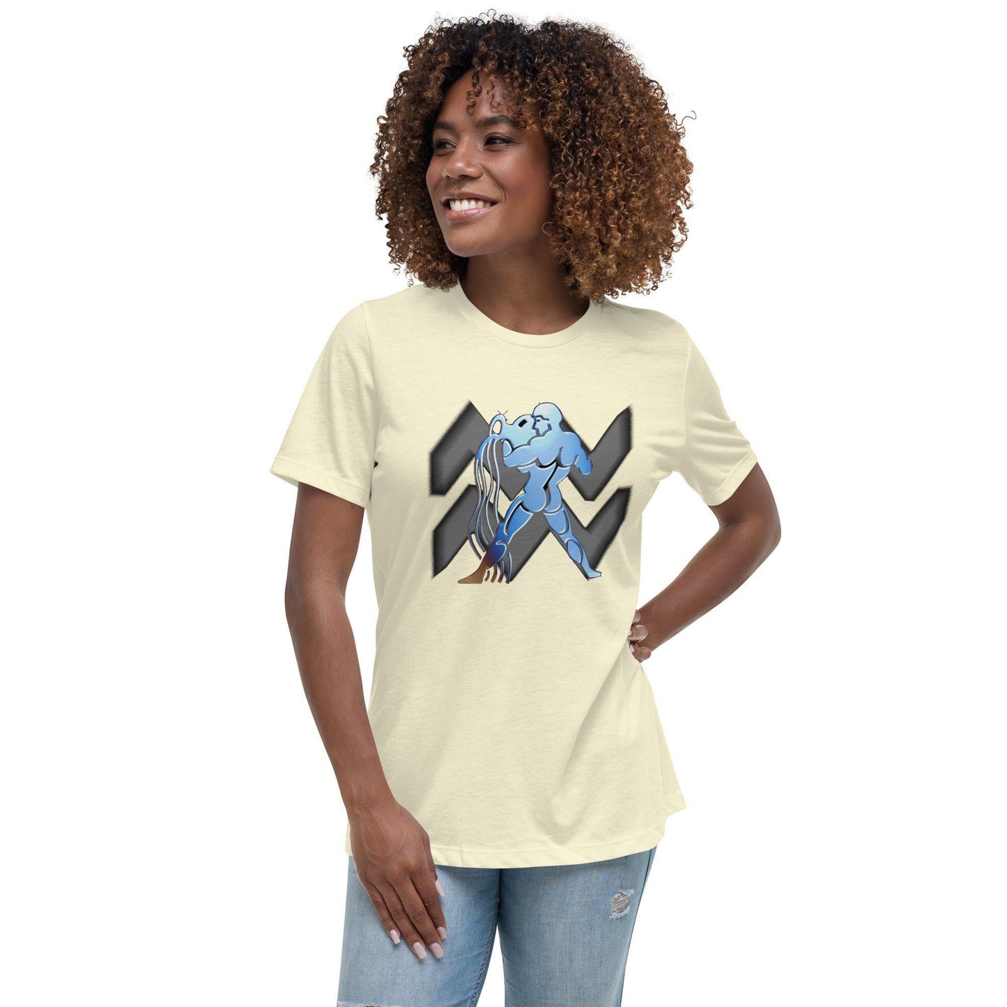 Sternzeichen Wassermann Damen-T-Shirt T-Shirt 36.99 Damen, Sternzeichen, T-Shirt, Wassermann JLR Design