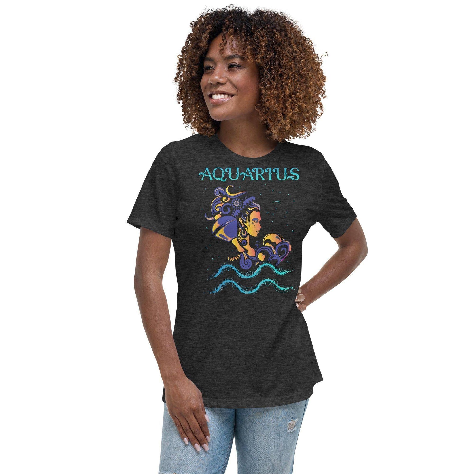 sternzeichen-wassermann-damen-t-shirt-t-shirt-jlr-design-63846 - JLR Design
