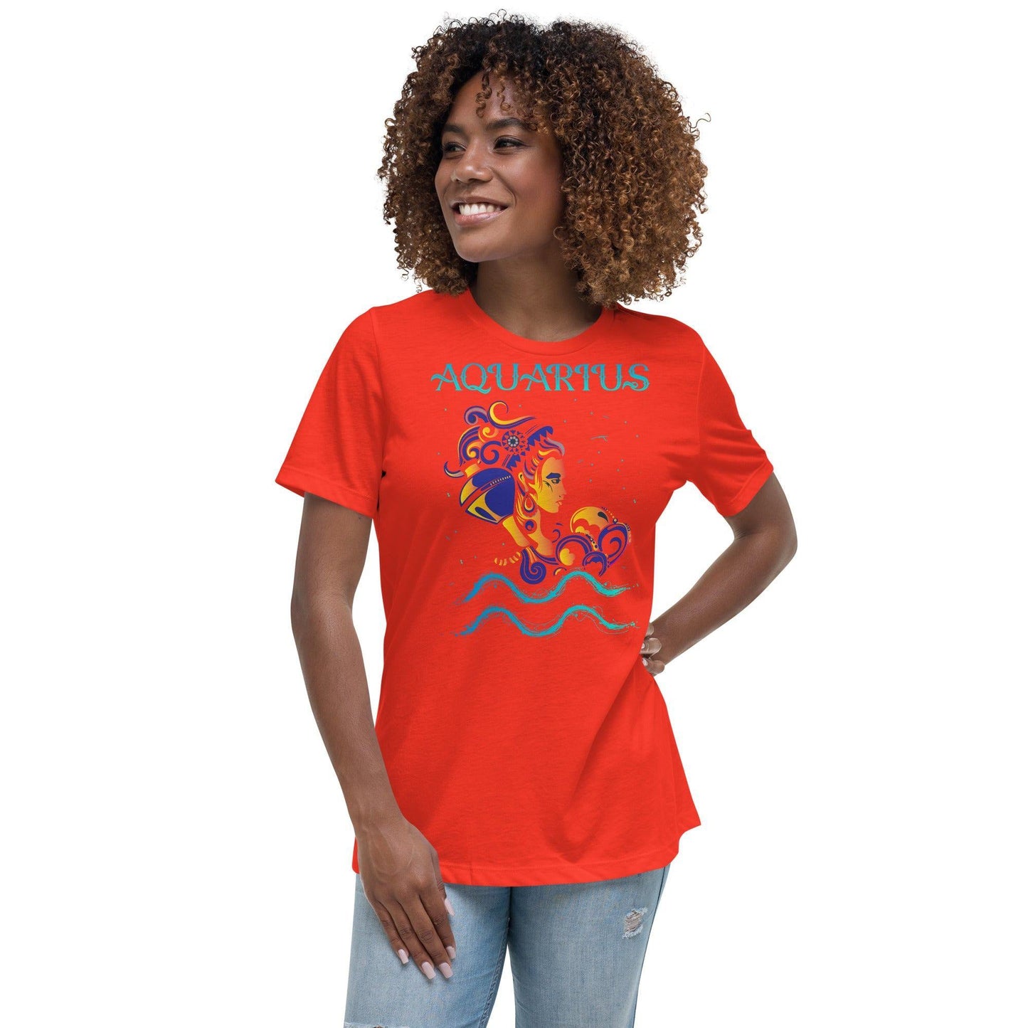 Sternzeichen Wassermann Damen-T-Shirt T-Shirt 36.99 Damen, Sternzeichen, T-Shirt, Wassermann JLR Design