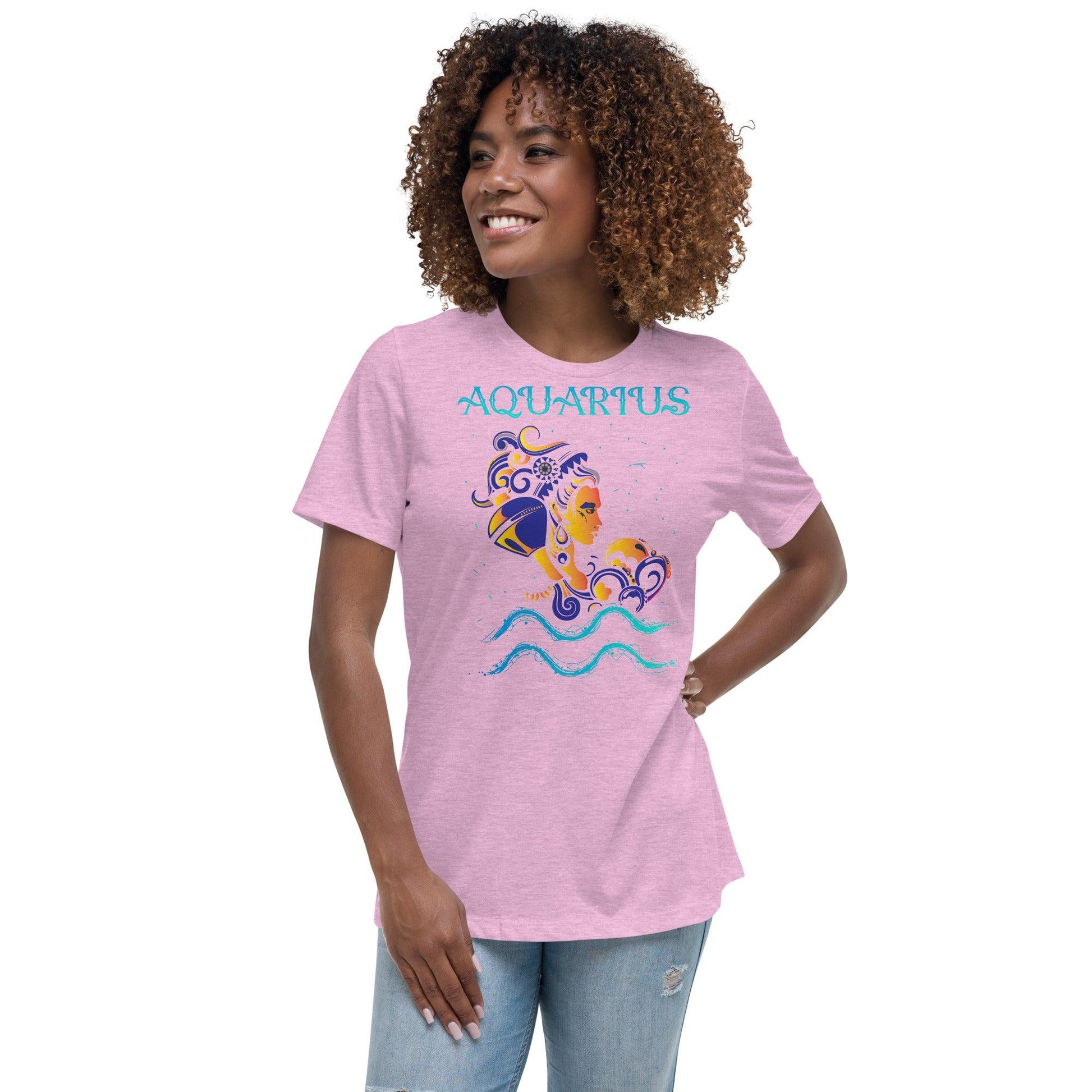 Sternzeichen Wassermann Damen-T-Shirt T-Shirt JLR Design