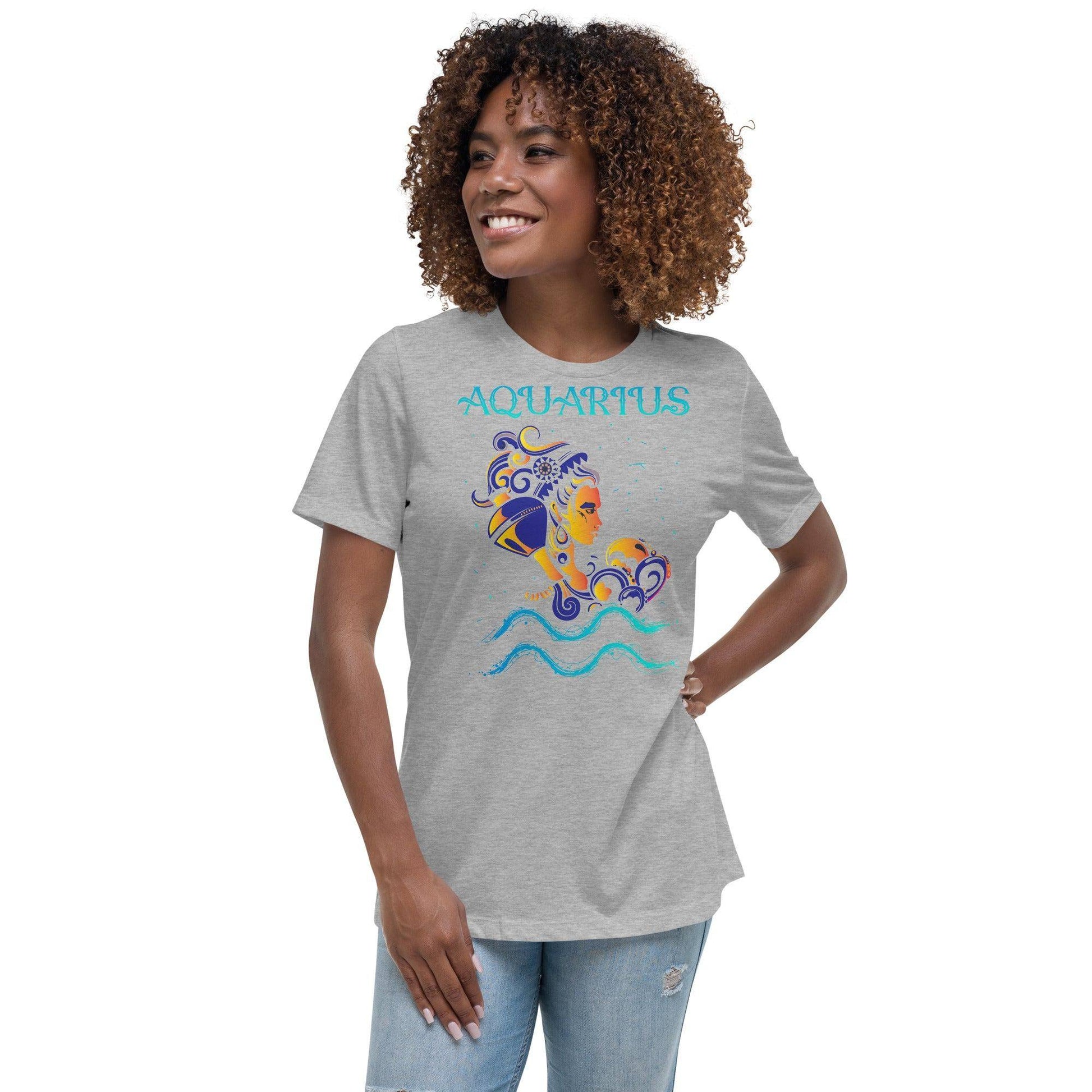 sternzeichen-wassermann-damen-t-shirt-t-shirt-jlr-design-42054 - JLR Design