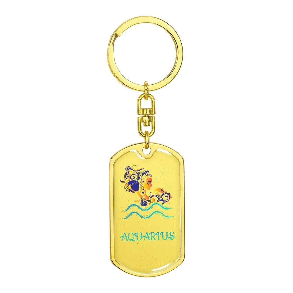 sternzeichen-wassermann-dog-tag-schlusselanhanger-jewelry-jlr-design-63538 - JLR Design