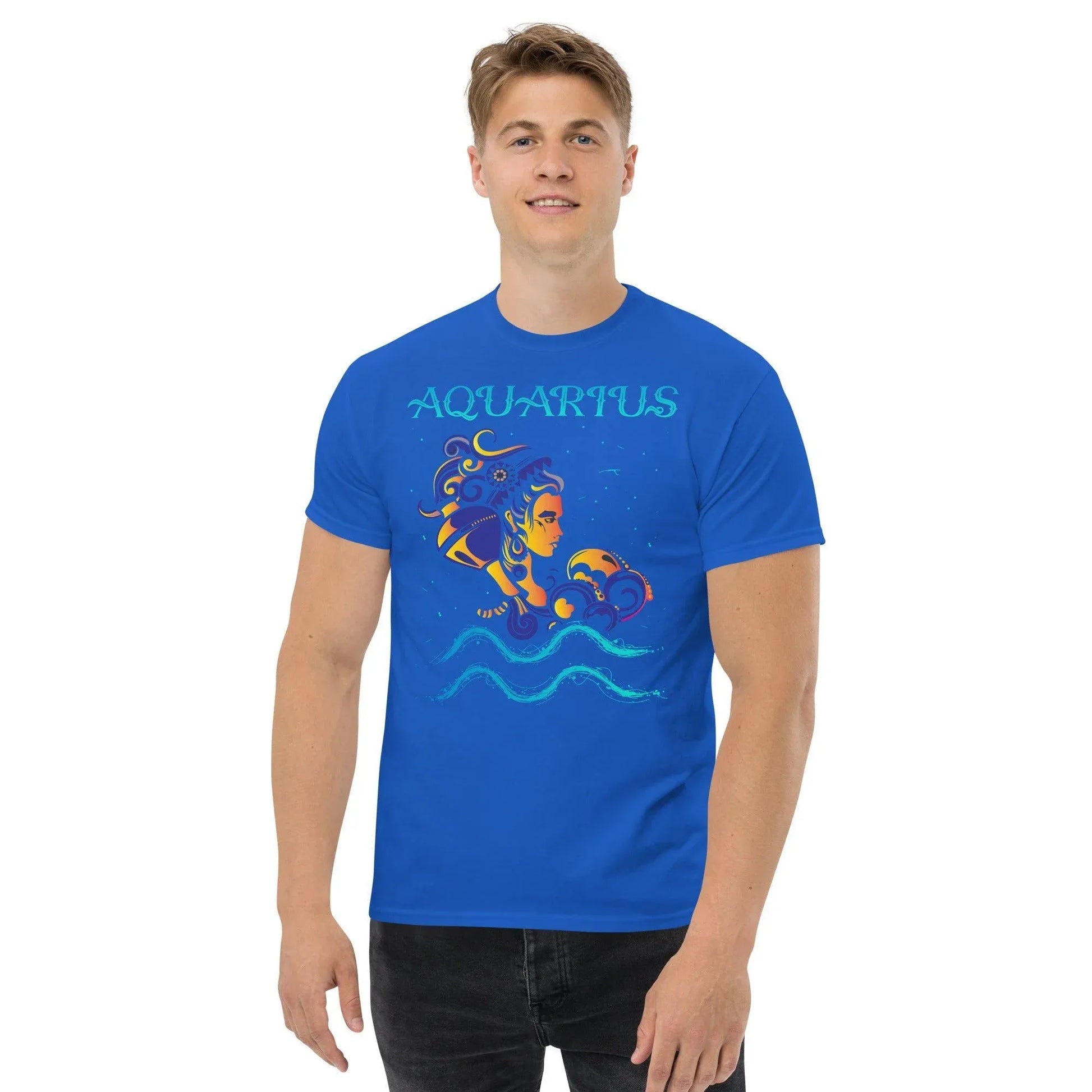 sternzeichen-wassermann-herren-t-shirt-t-shirt-jlr-design-13 - JLR Design