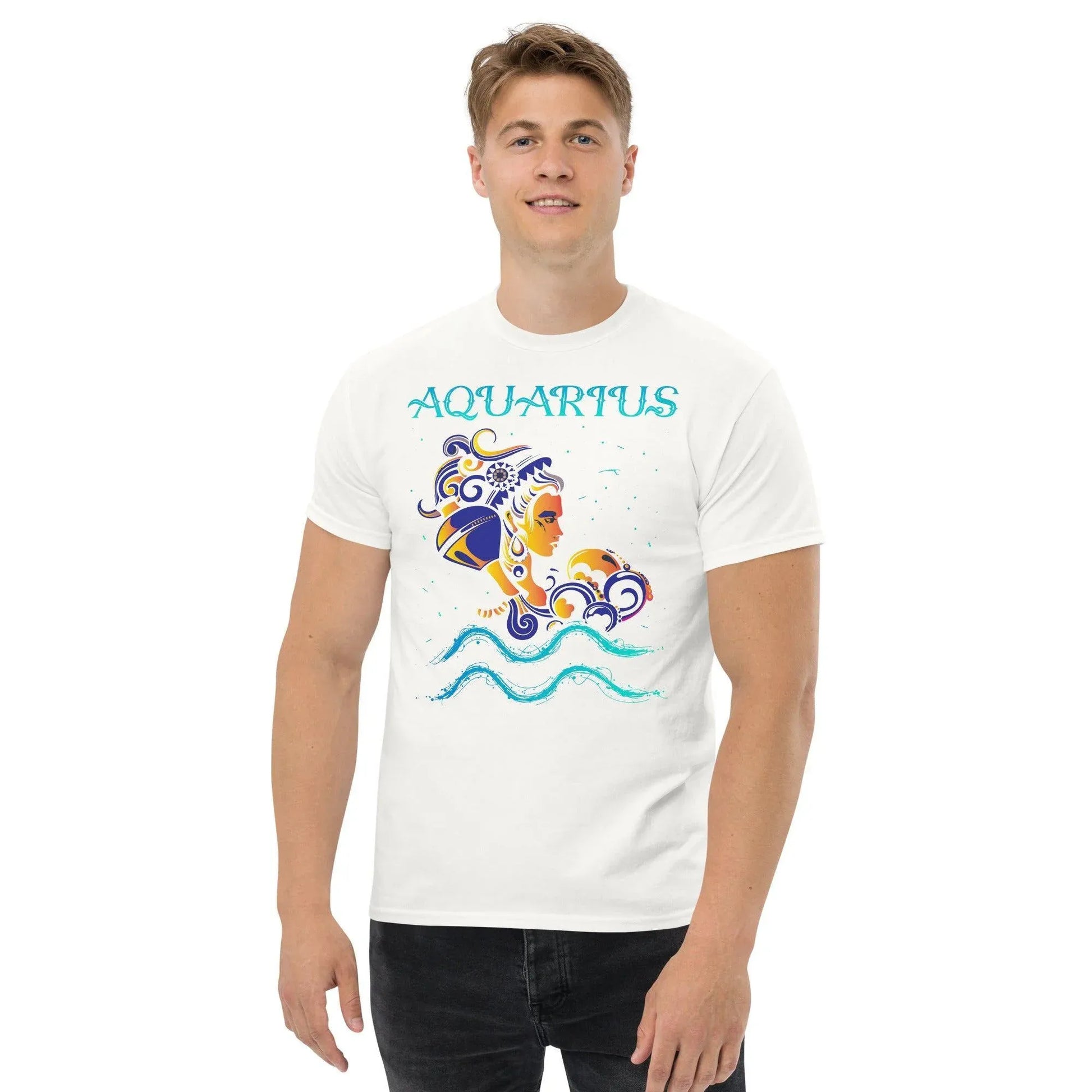 sternzeichen-wassermann-herren-t-shirt-t-shirt-jlr-design-33087 - JLR Design