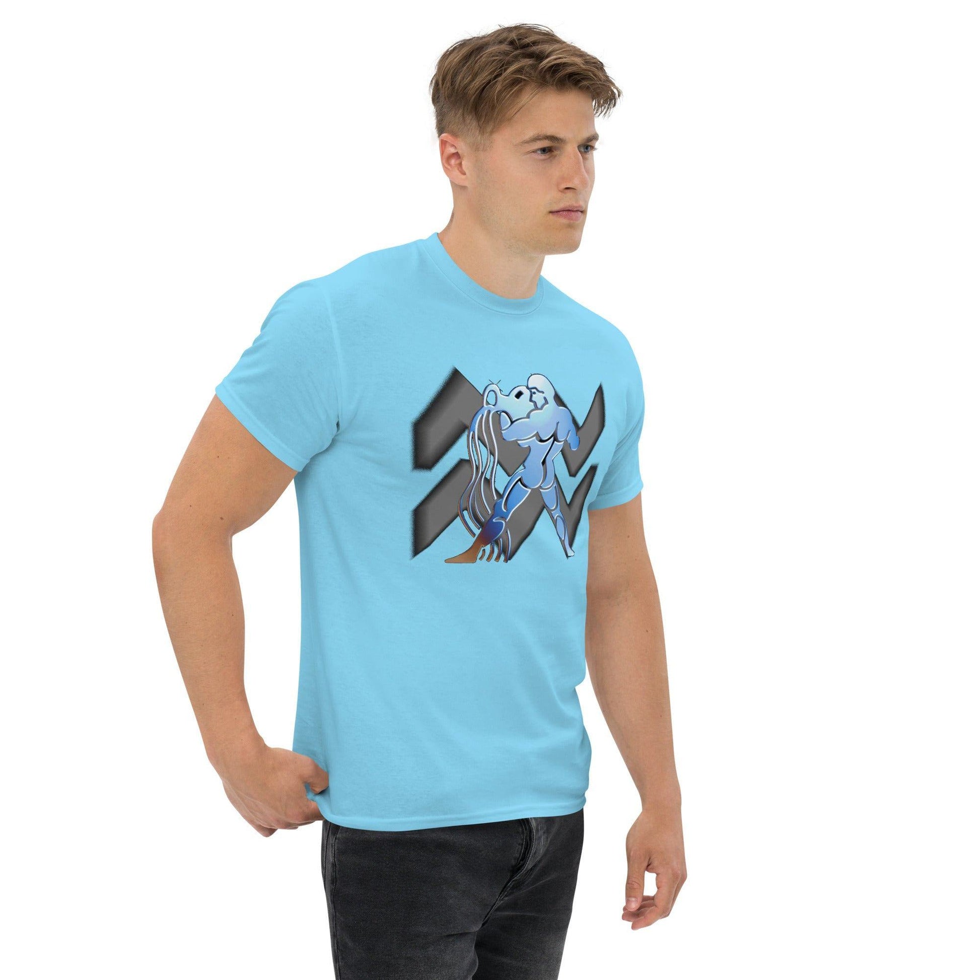 Sternzeichen Wassermann Herren T-Shirt T-Shirt JLR Design