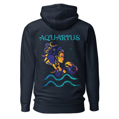 sternzeichen-wassermann-hoodie-hoodie-jlr-design-71006 - JLR Design