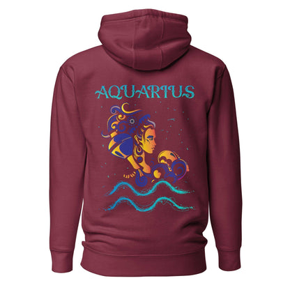 sternzeichen-wassermann-hoodie-hoodie-jlr-design-96175 - JLR Design