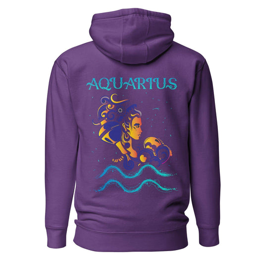 sternzeichen-wassermann-hoodie-hoodie-jlr-design-12824 - JLR Design