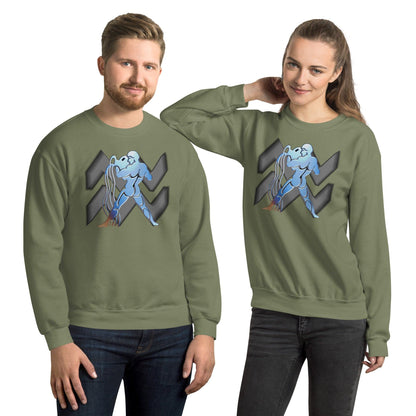 Sternzeichen Wassermann Unisex Pullover Pullover JLR Design