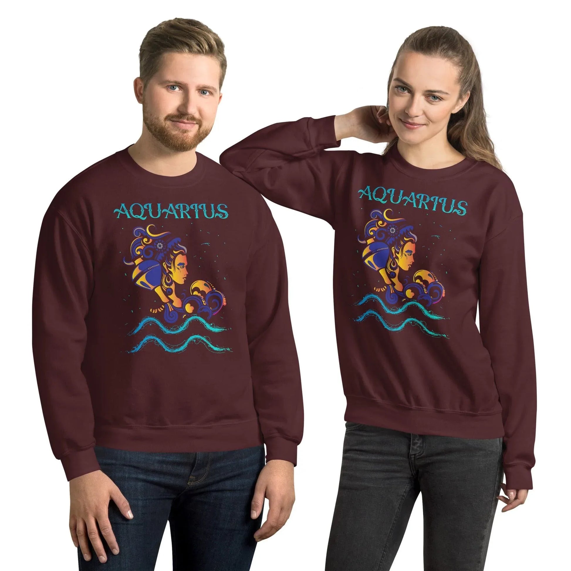 sternzeichen-wassermann-unisex-pullover-pullover-jlr-design-18559 - JLR Design