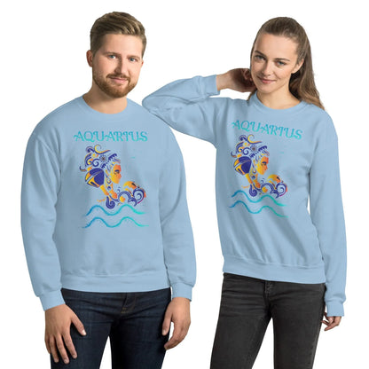 sternzeichen-wassermann-unisex-pullover-pullover-jlr-design-68431 - JLR Design