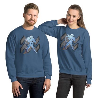 Sternzeichen Wassermann Unisex Pullover Pullover JLR Design