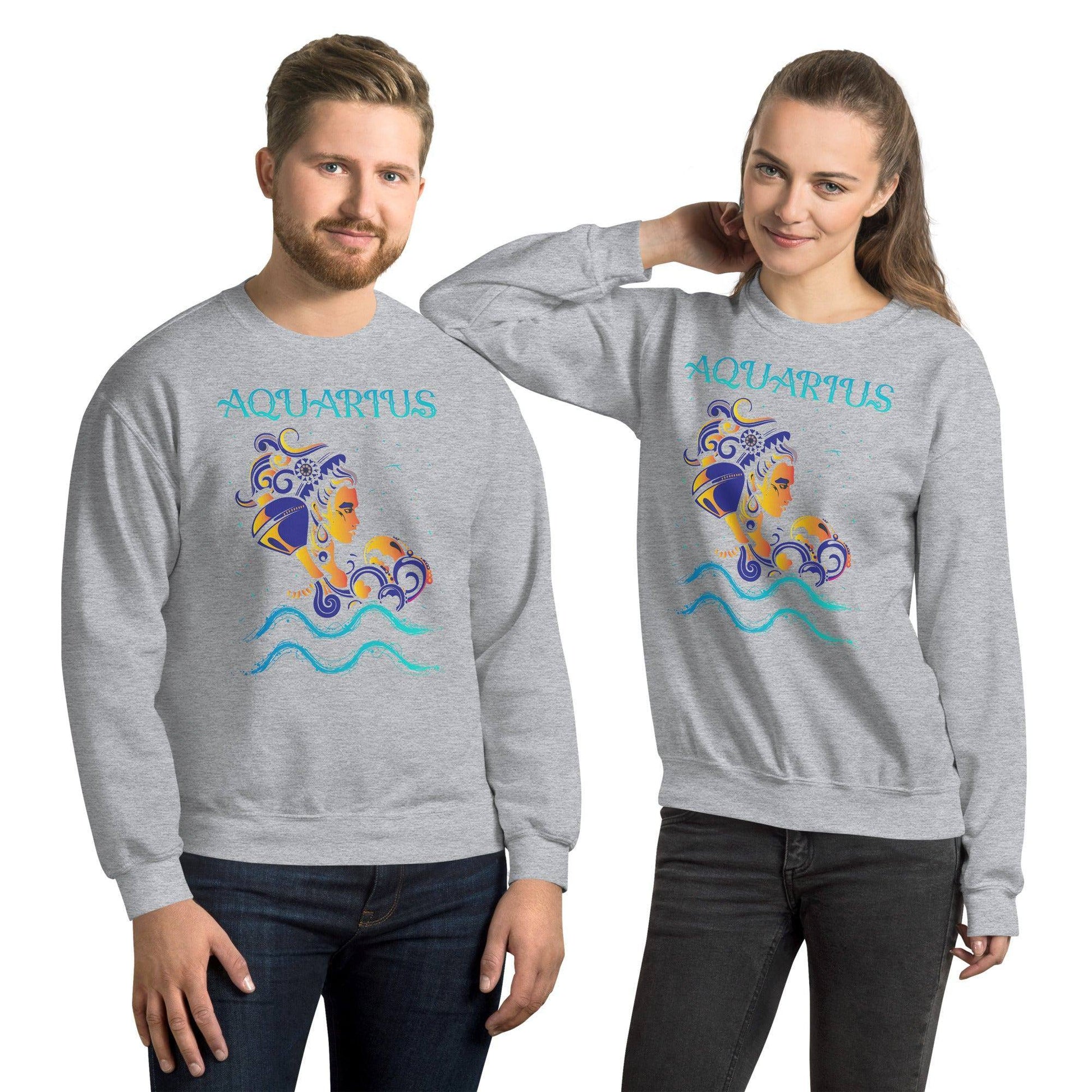 sternzeichen-wassermann-unisex-pullover-pullover-jlr-design-35199 - JLR Design