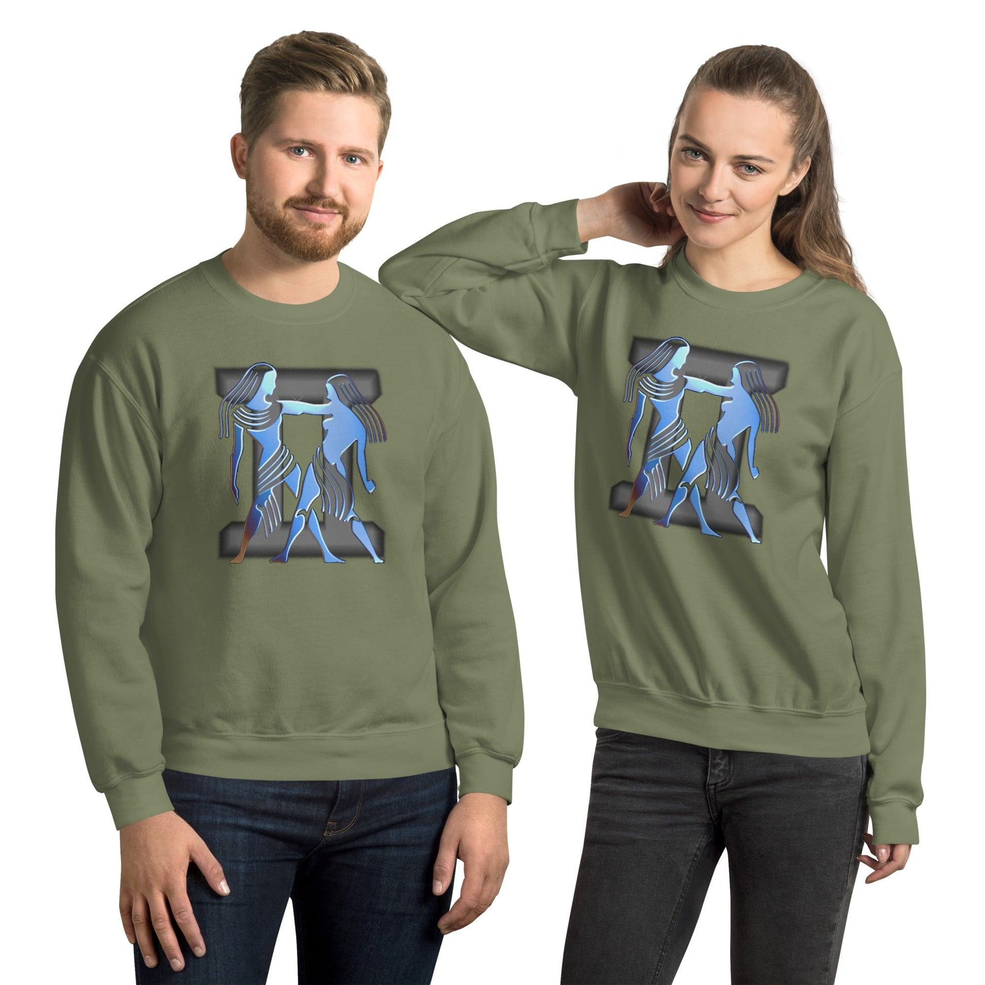 Sternzeichen Zwilling Unisex Pullover Pullover JLR Design