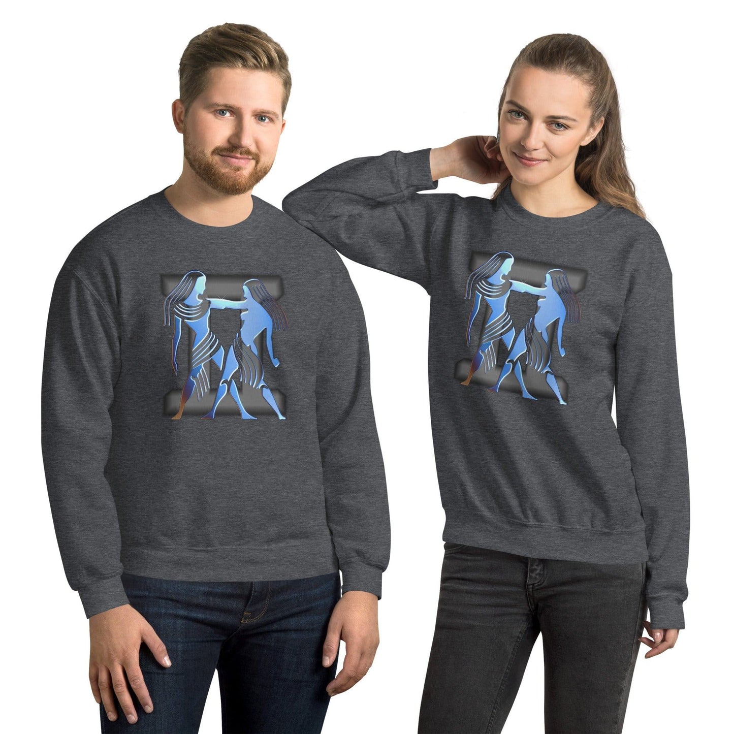 Sternzeichen Zwilling Unisex Pullover Pullover 42.99 Pullover, Sternzeichen, Zwillinge JLR Design