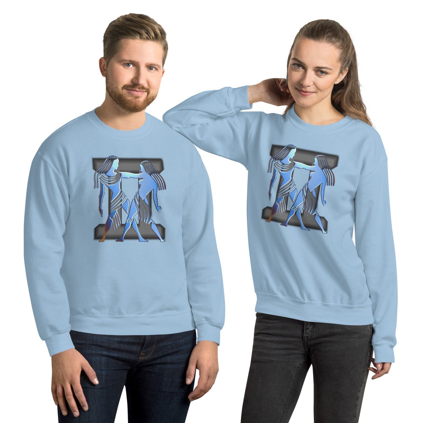 Sternzeichen Zwilling Unisex Pullover Pullover 42.99 Pullover, Sternzeichen, Zwillinge JLR Design