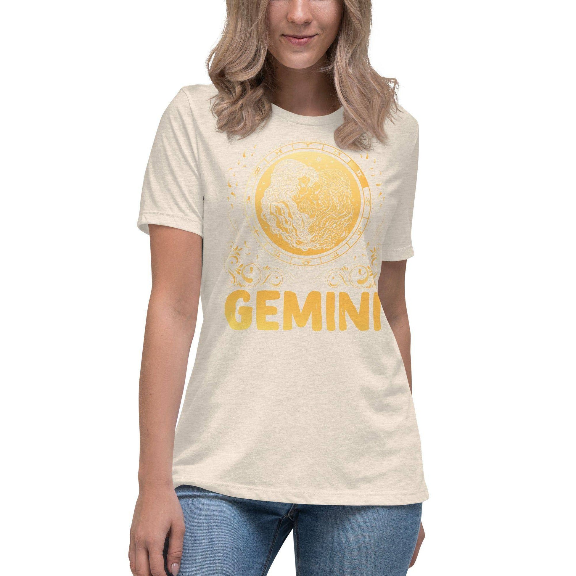 sternzeichen-zwillinge-damen-t-shirt-t-shirt-jlr-design-35511 - JLR Design