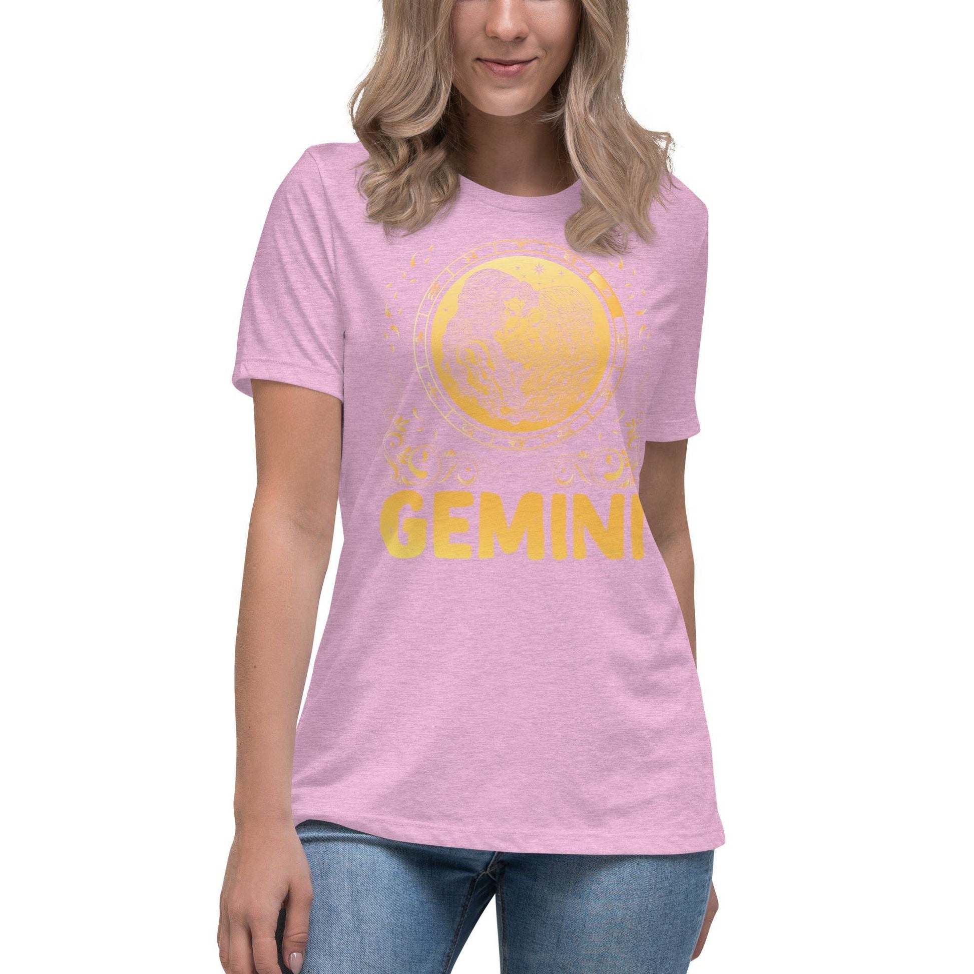 Sternzeichen Zwillinge Damen-T-Shirt T-Shirt JLR Design