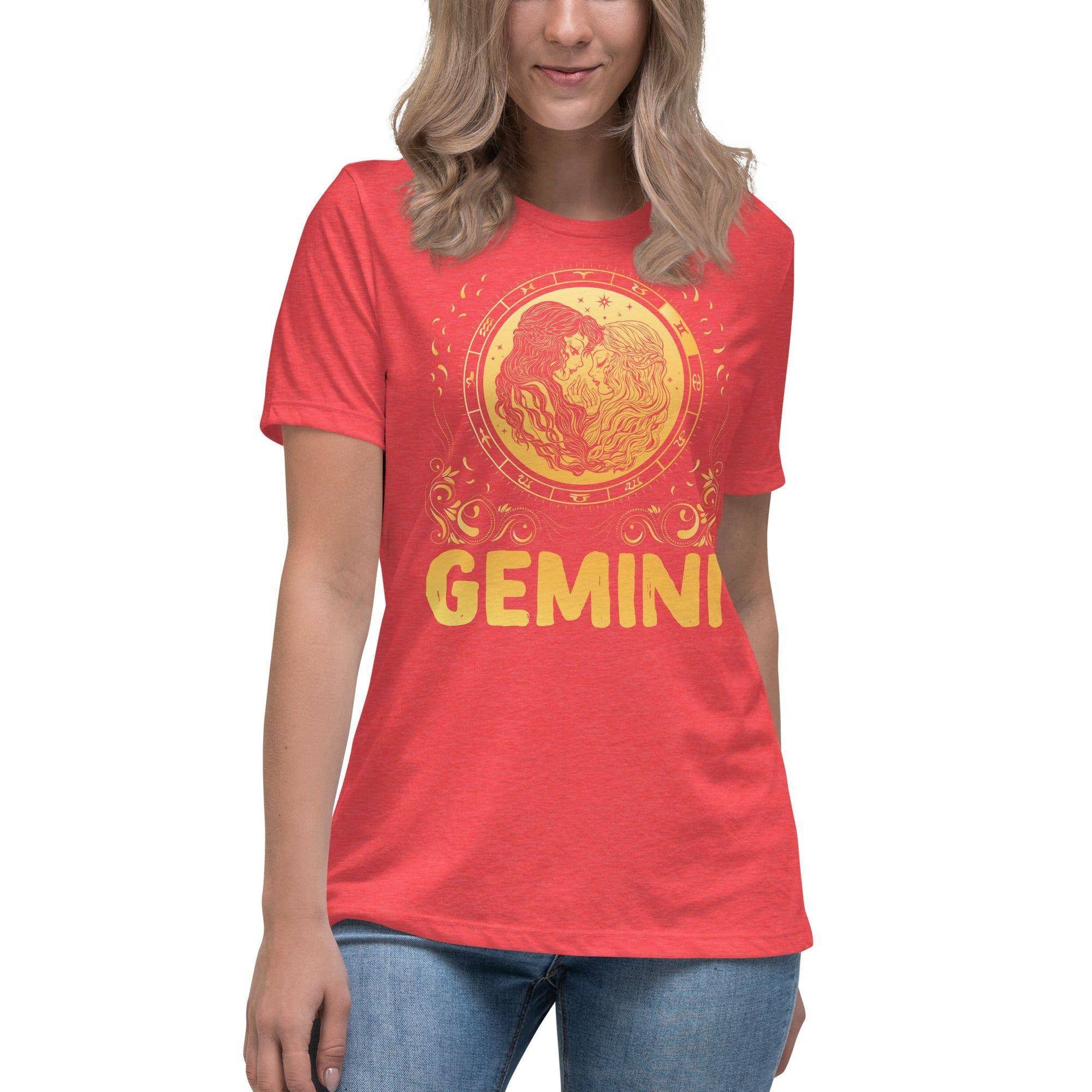 sternzeichen-zwillinge-damen-t-shirt-t-shirt-jlr-design-72769 - JLR Design