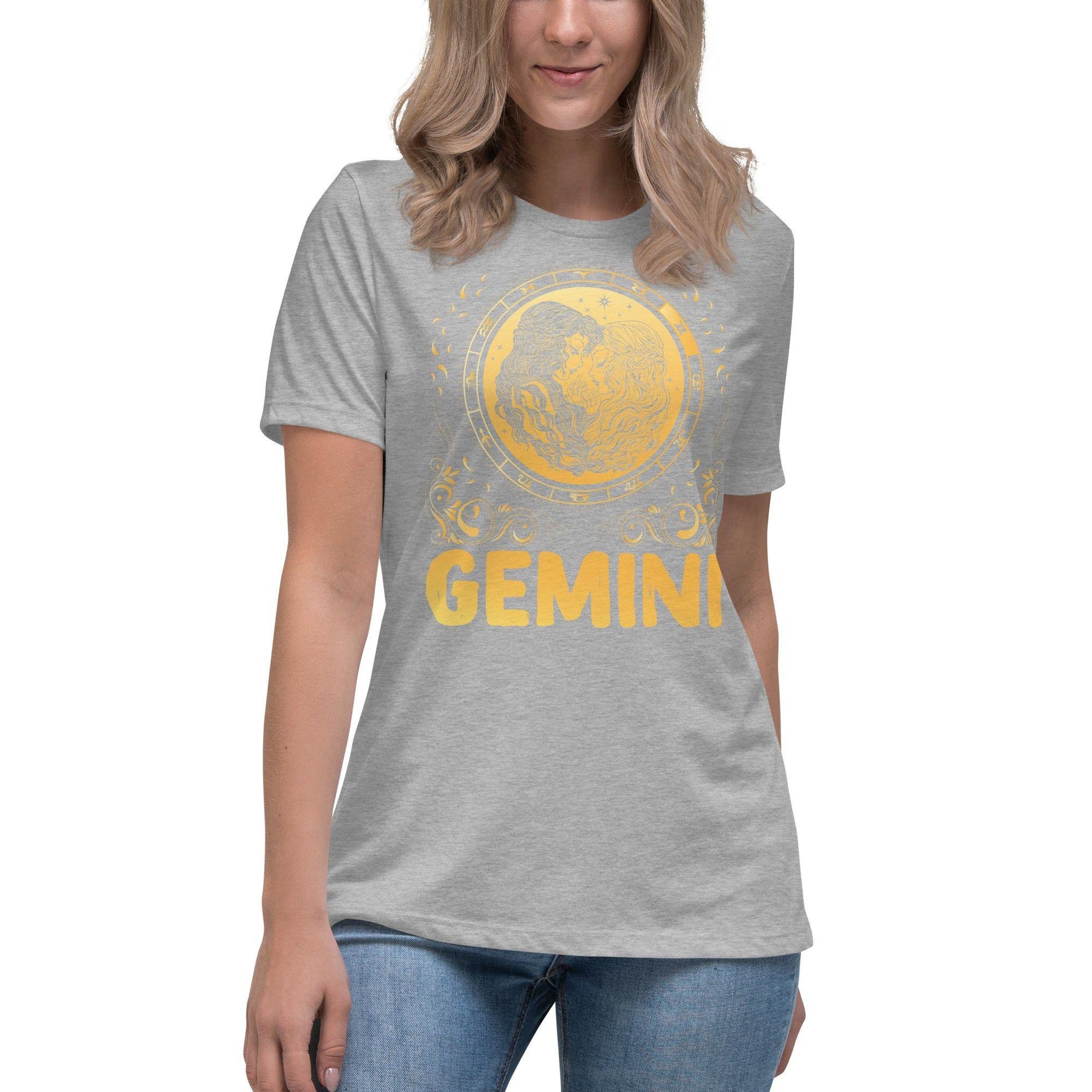 Sternzeichen Zwillinge Damen-T-Shirt T-Shirt JLR Design