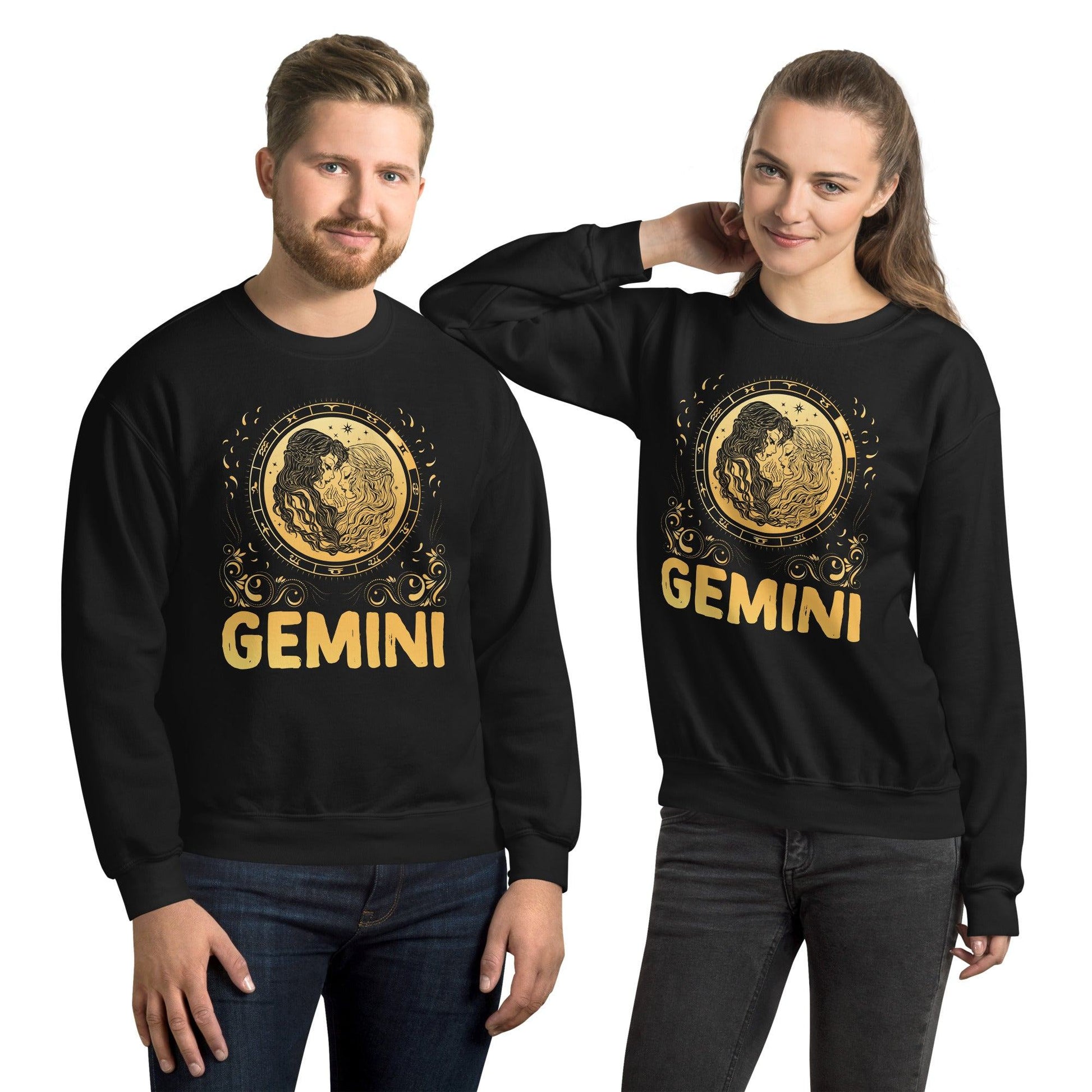 Sternzeichen Zwillinge Unisex Pullover Pullover 42.99 Pullover, Sternzeichen, Zwillinge JLR Design