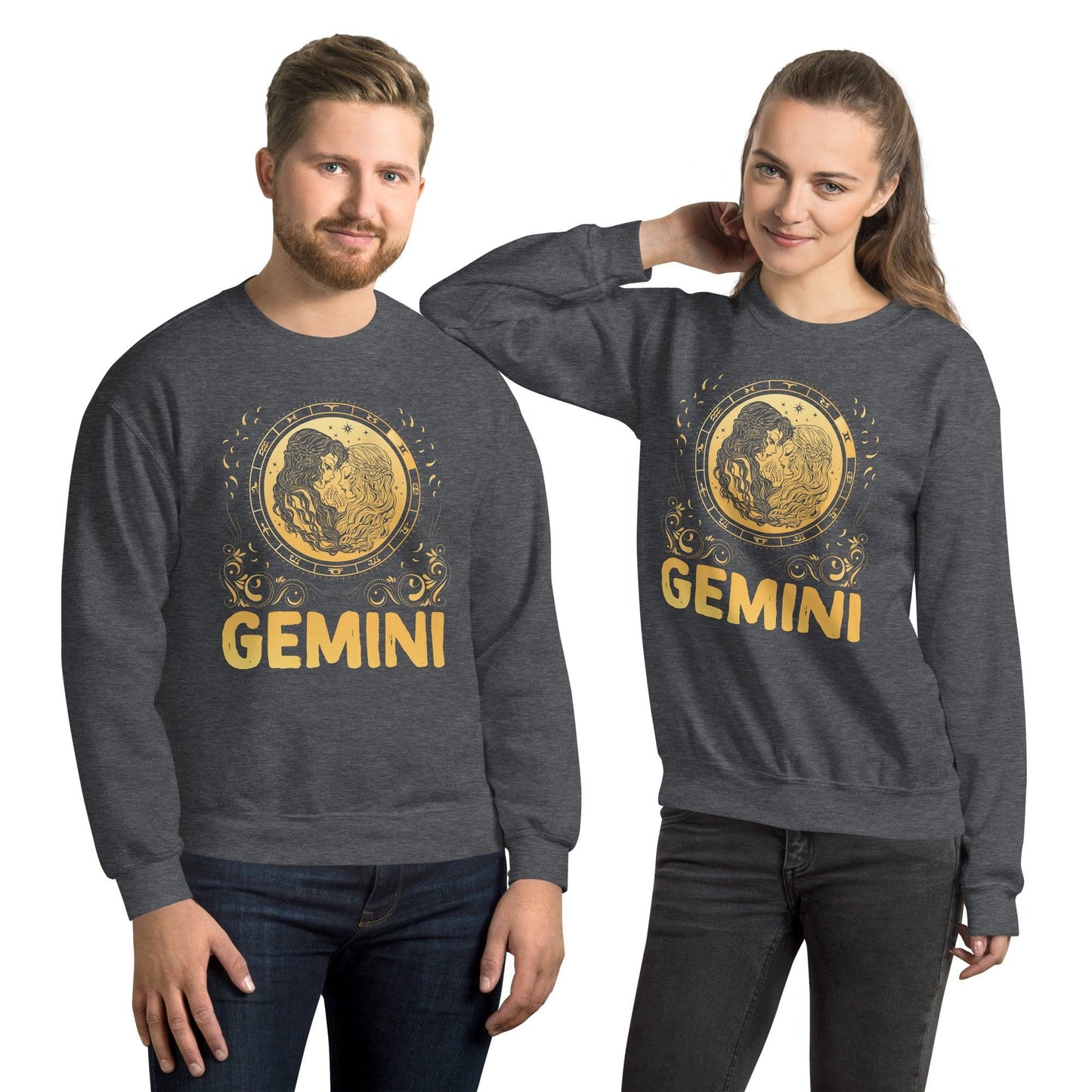 Sternzeichen Zwillinge Unisex Pullover Pullover 42.99 Pullover, Sternzeichen, Zwillinge JLR Design