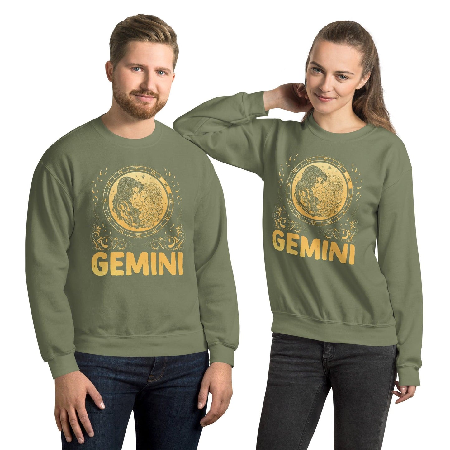 Sternzeichen Zwillinge Unisex Pullover Pullover 42.99 Pullover, Sternzeichen, Zwillinge JLR Design