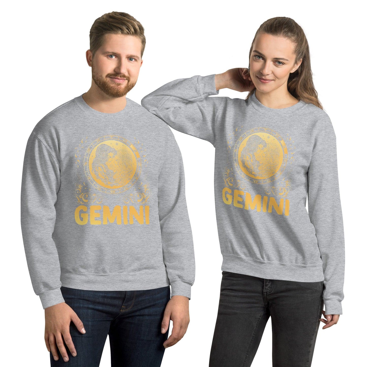 Sternzeichen Zwillinge Unisex Pullover Pullover 42.99 Pullover, Sternzeichen, Zwillinge JLR Design