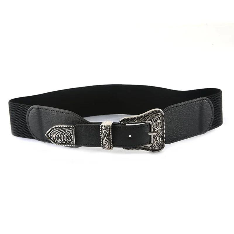 Stilvolle Stretchgürtel - Breites elastisches Korsett-Taillenband Gürtel JLR Design