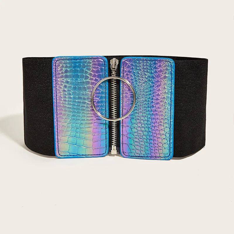 stilvolle-stretchgurtel-breites-elastisches-korsett-taillenband-gurtel-jlr-design-86929 - JLR Design