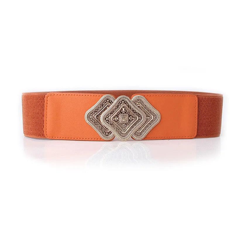 Stilvolle Stretchgürtel - Breites elastisches Korsett-Taillenband Gürtel JLR Design