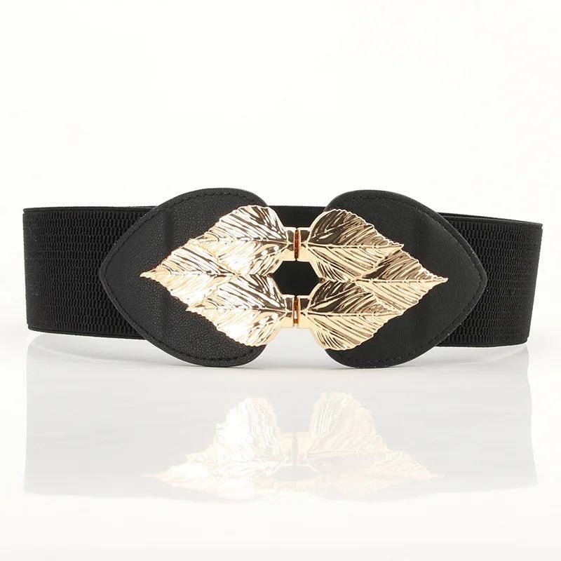 stilvolle-stretchgurtel-breites-elastisches-korsett-taillenband-gurtel-jlr-design-95263 - JLR Design