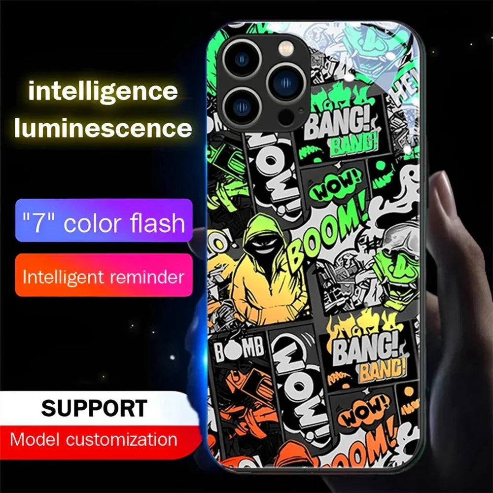 street-art-led-hulle-fur-samsung-s24-s23-s22-cover-jlr-design-24813 - JLR Design